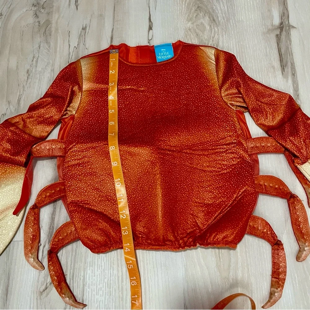 Disney Little Mermaid Sebastian Crab Costume Infant (12-18M) Halloween Toddler